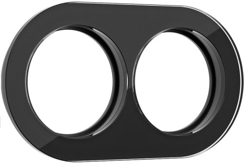 Рамка-ретро универсальная Werkel Favorit Runda 2-м. стекло черный фото Рамка-ретро универсальная Werkel Favorit Runda 2-м. стекло черный картинка